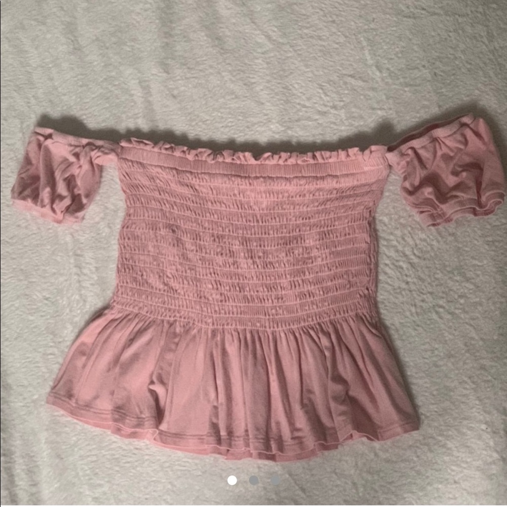 pink tube top